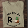 ICH BIN IN RENTE - Herren Bio-Baumwolle T-Shirt