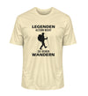 LEGENDEN ALTERN NICHT SIE GEHEN WANDERN- Herren Premium Organic T-Shirt
