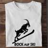 BOCK AUF SKI - Herren Bio-Baumwolle T-Shirt