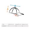 KOLIBRI - Organic Baseball Kappe mit Stick